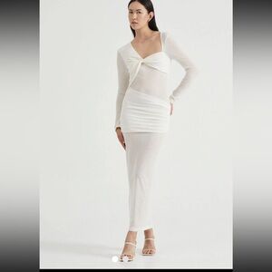 Third Form Wind Through Back Put‎ Maxi Dress